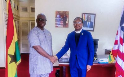Missions Director Visits Ghana Embassy in Liberia